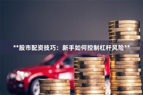 **股市配资技巧：新手如何控制杠杆风险**